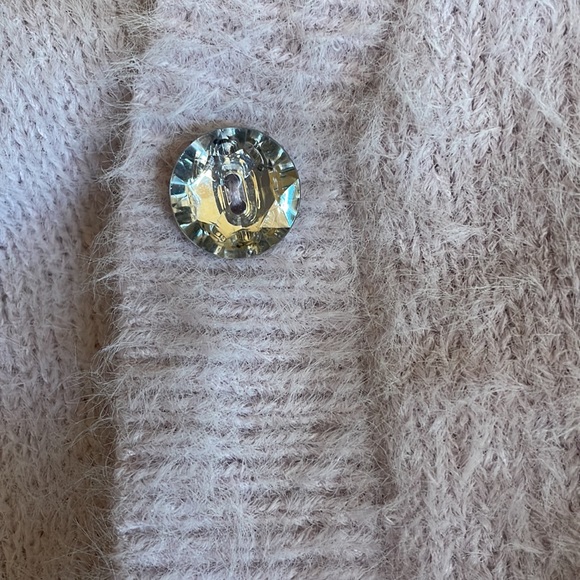 Soft fuzzy 2-piece sweater top - Picture 4 of 5